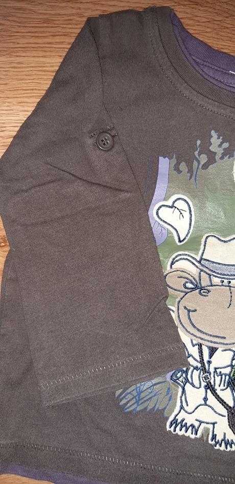 Tričko s roll-up rukávmi 6-9 m., george,68