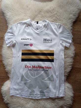 Biele funkčné tričko 146/152, 146