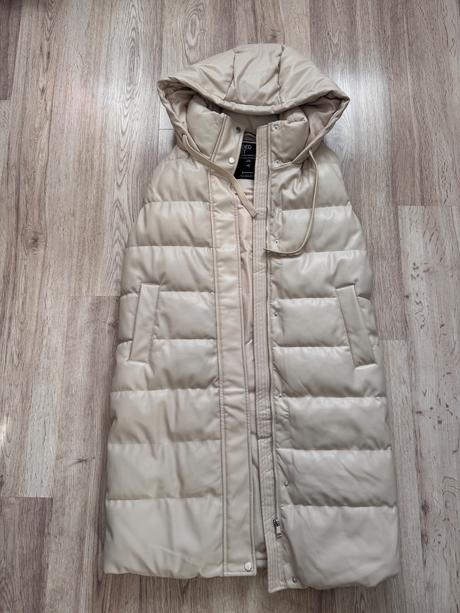 Krásna dlhá jarná vesta, stradivarius,s