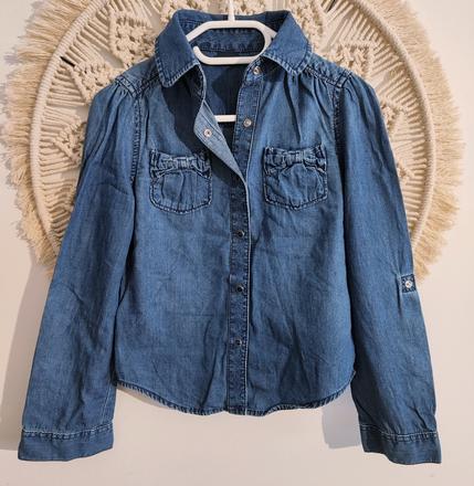 Riflová košeľa gap, gap,122