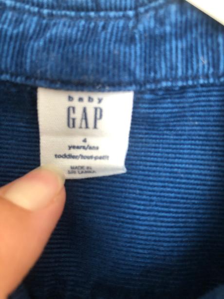 Menžestrová košela gap, gap,104