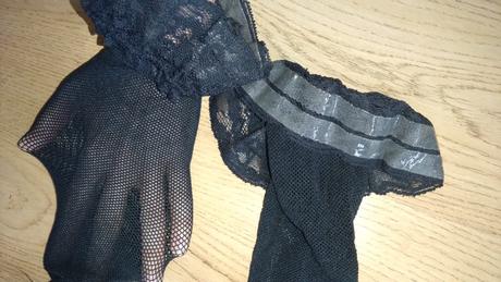 Sieťované samodržiace pančušky,