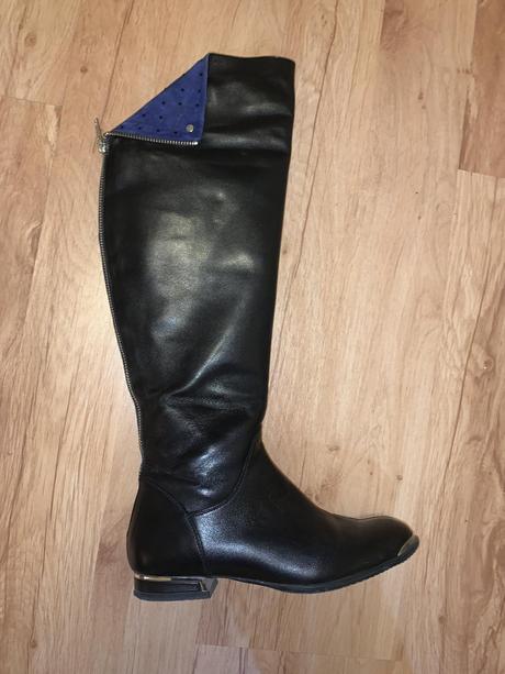 Kožené čižmy victim, 36