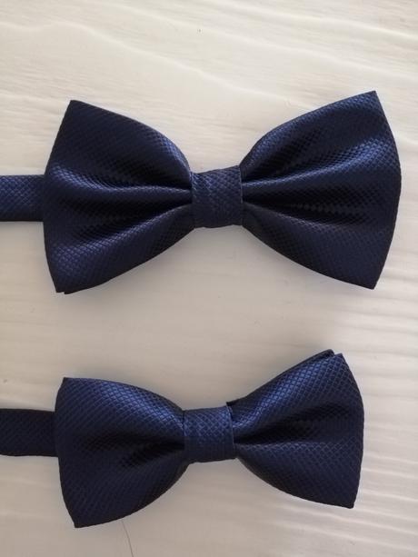 Pánsky a detský motýlik satén otec syn,