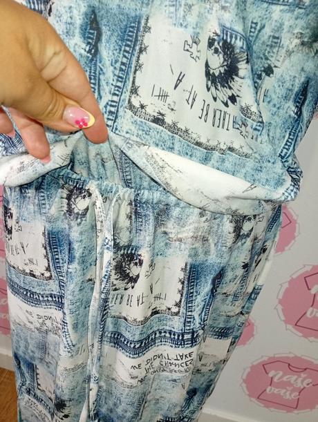 Elastické vzorované šaty s viazaním od m-xl, l