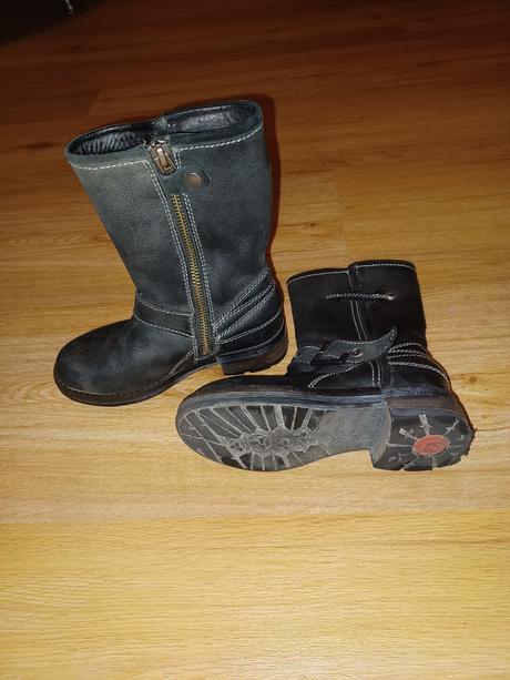 Kožené čižmy, elefanten,28