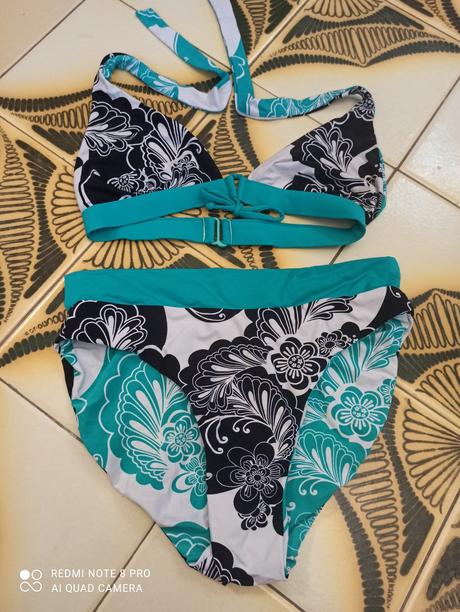 Dvojdielne obojstranné plavky, s