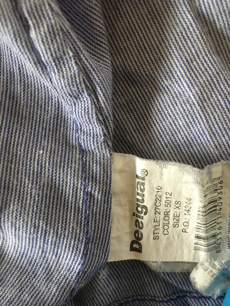 Tenká košeľa, desigual,xs