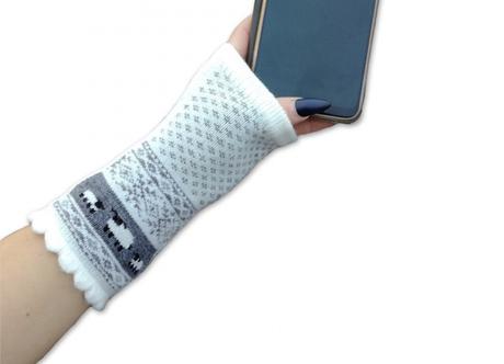 Návleky na ruky z ovčej vlny, 140