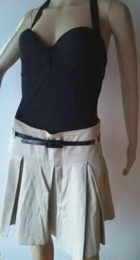 Skladaná sukňa s opaskom, orsay,m