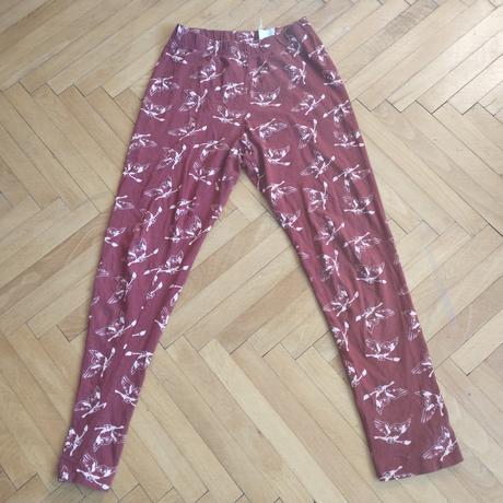 Nohavice bavlna, h&m,164