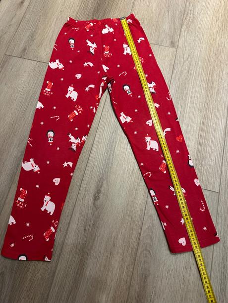 Vianočné pyžamko h&m 122/128, h&m,122