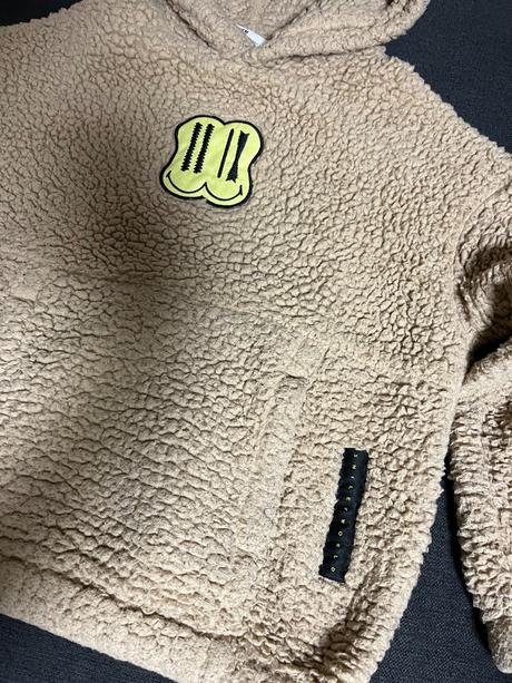 Chlpatkova mikina 134/140, h&m,134