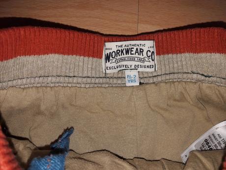 Menčestrové podšité nohavice, marks & spencer,92