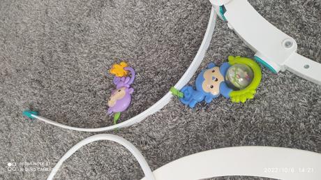 Detské kresielko fischer price rainforest, 