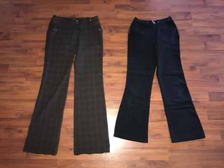 2 dámske elegantné nohavice, 34