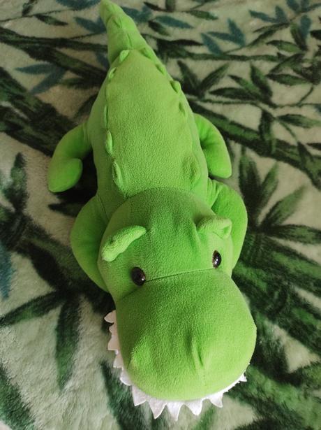 Krokodíl -hracka, vankúšik, 
