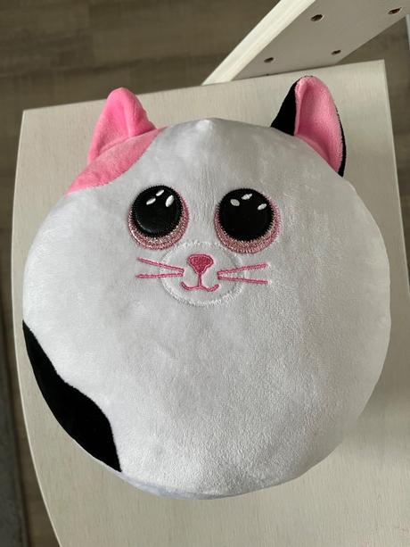 Plyšový vankúšik squsih-a-boos - mačka muffin, 