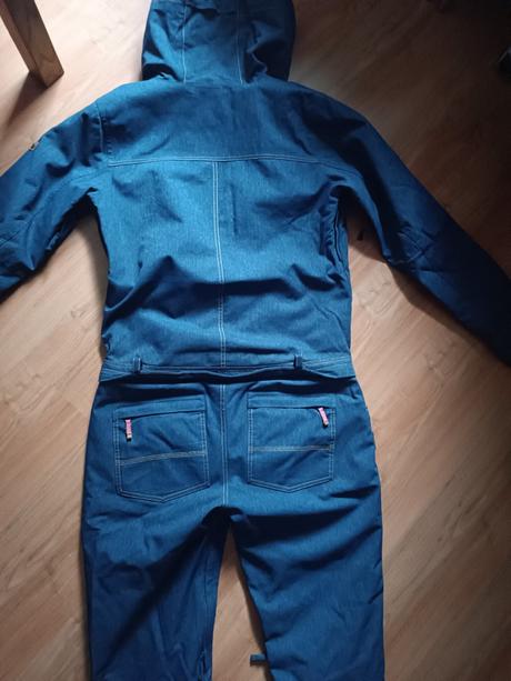 Lyžiarsky snowboardový overal rifľový, roxy,l