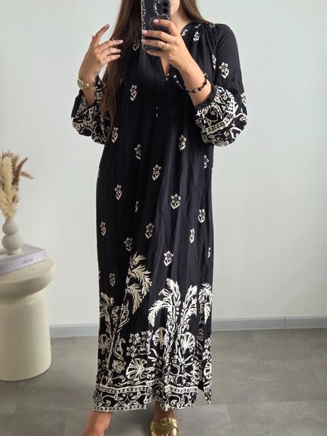 Maxi šaty m, h&m,m