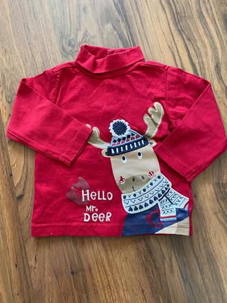 Vianočné tricko, baby club,68