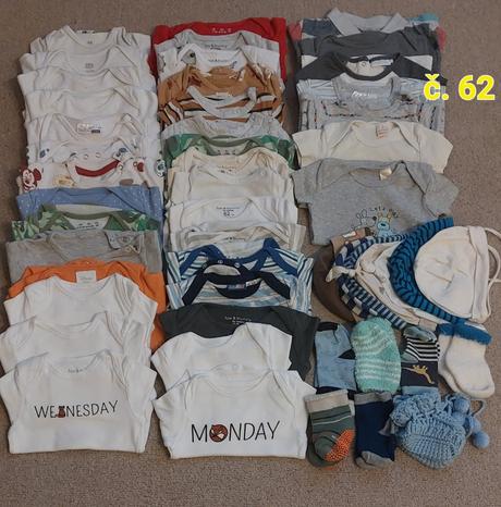 Oblecenie pre chlapca, 50–62