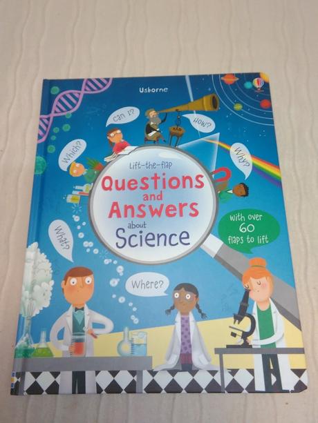 Usborne lift the flap q & a about space,