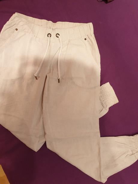 Letné lanove nohavice, terranova,m