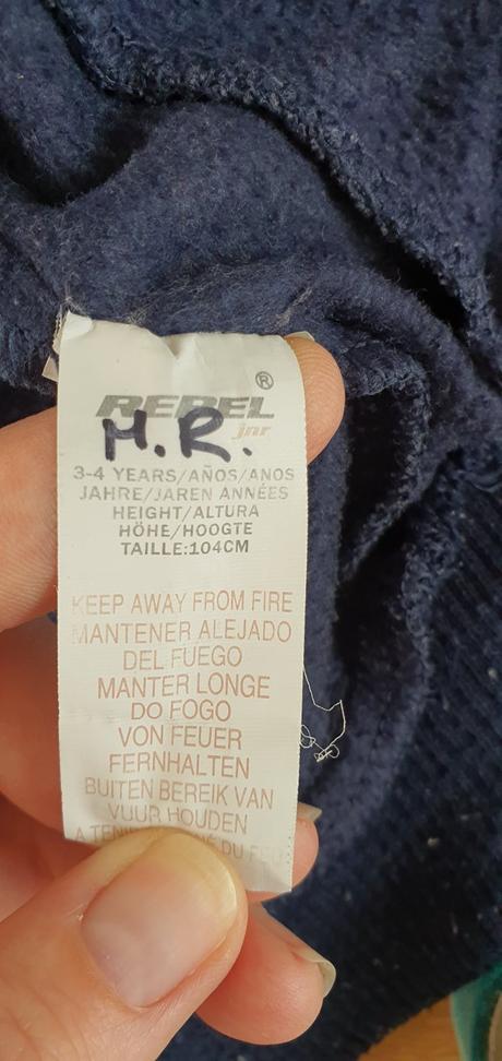 Chlapcenska hrubsia mikina, 98