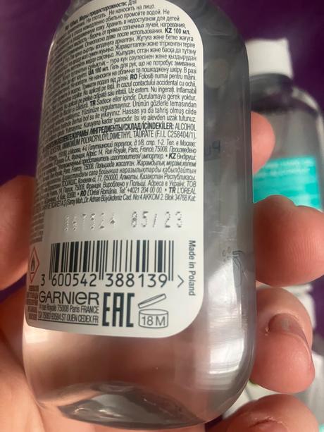 Garnier dezinfekcia,