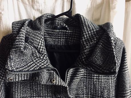 Janina káro kabát vel.s/m, m