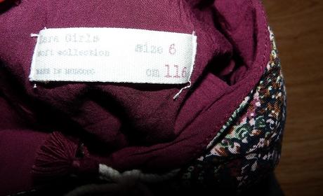 Kvietkové s vreckami, zara,116