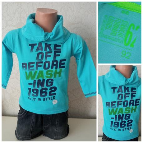 Chlapčenské tričko s golierom a nápismi we (92), 92