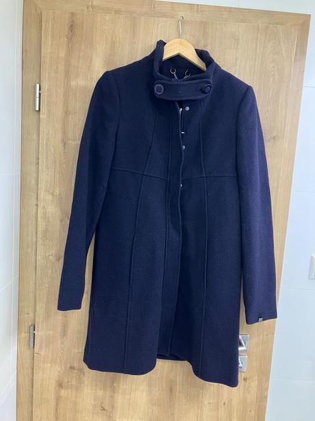 Fialovy kabat do a strih, miss sixty,l