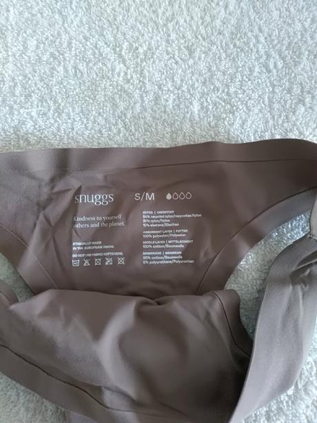Snuggs nohavičky "m" "s""l"menštruačne, m
