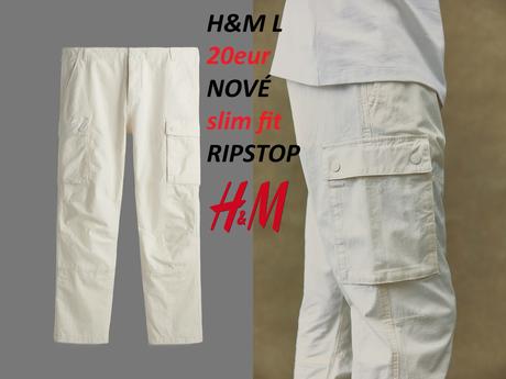 Cargo nohavice hm (kapsáče), h&m,34 / l