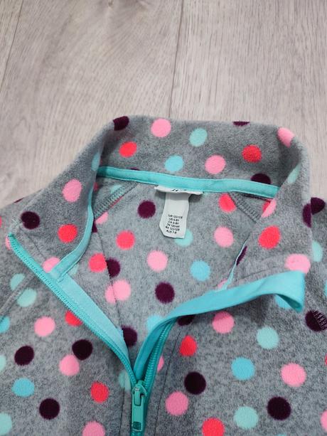 Flísová mikina, h&m,122