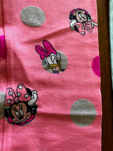 Legínky minnie mouse dvojbalenie, disney,128