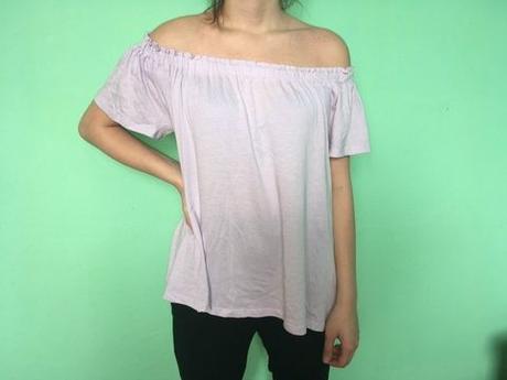 Krasna bluzka, tricko s gumickou s/m, amisu,s