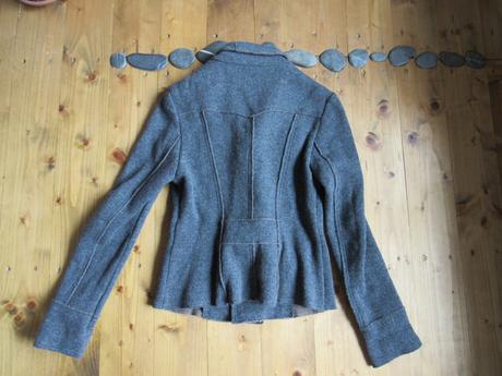 Vlnené sako/bundička, s
