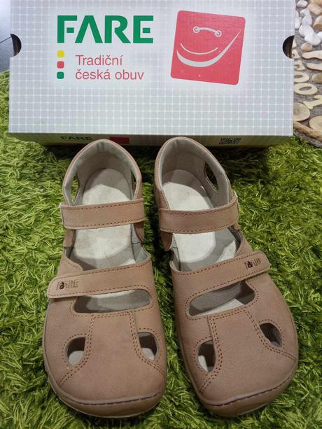 Barefoot sandále, fare,41 / 42 / 43