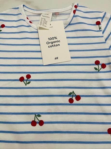 Nadherne ceresnicko tricko, h&m,86