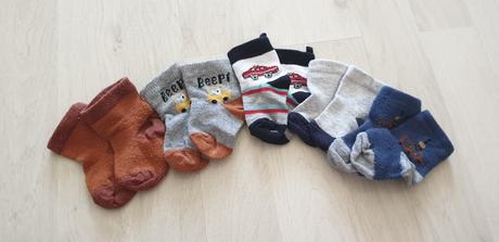 Ponožky 0-6m., 17