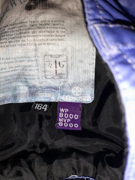 Snowboardove nohavice, 164