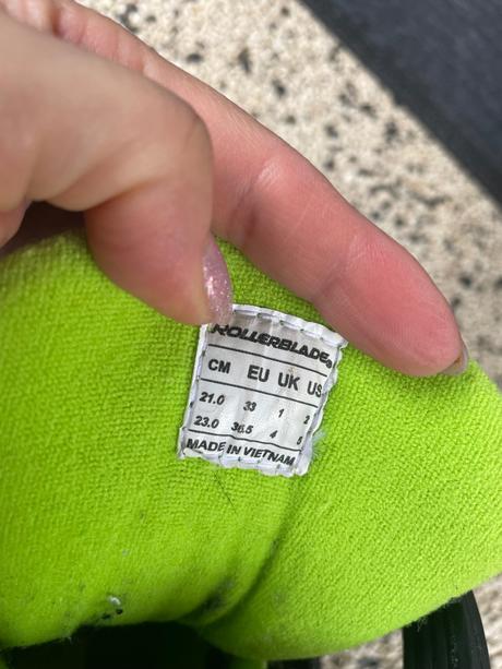 Kolieskove korcule rollerblade c. 33-36,5, rollerblade,33