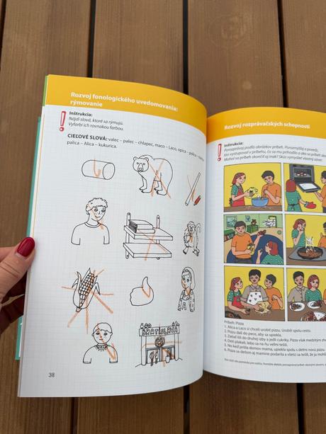 Logopedická kniha rapotáčik,