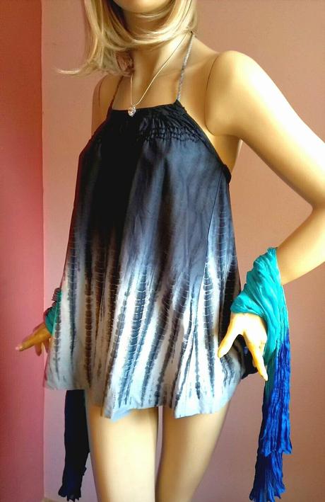 Batikovaný top, only,s