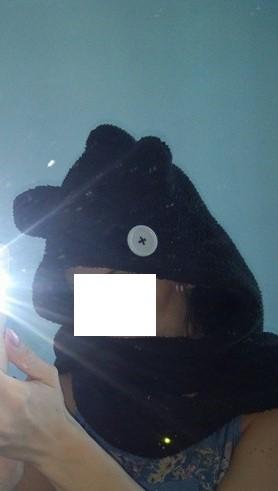 Čiapka, šál s kapucňou v jednom, 