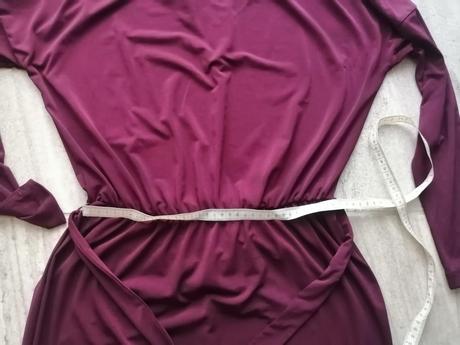 Bordové šik šaty lindex, vxs-s, lindex,s