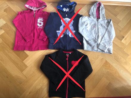 Dievcenske mikiny zn.brums, ovs, 116